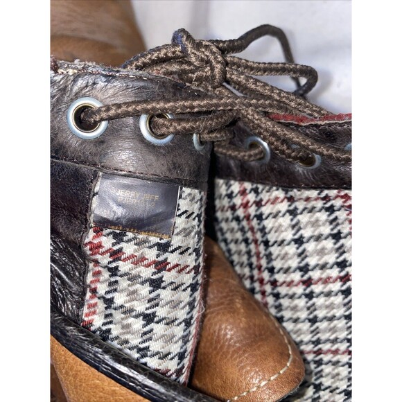 Penguin Jerry Jeff  Men Leather Brown Boots Chukka 13 Munsingwear Preppy - Picture 6 of 16